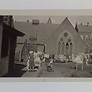 Presbyterian Babies Home, Lansdowne Street, East Melbourne, with Scotch College Chapel in background